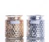 candle holderexquisite electroplated glass candle jar